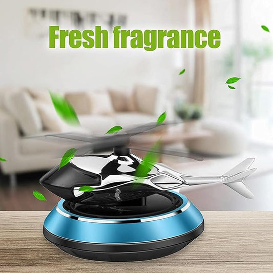 Solar Helicopter Car Air Freshener