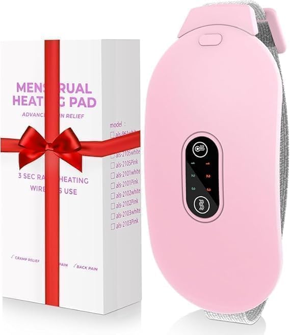 🌸 Portable Cordless Heating Pad – Period Pain Relief Belt
