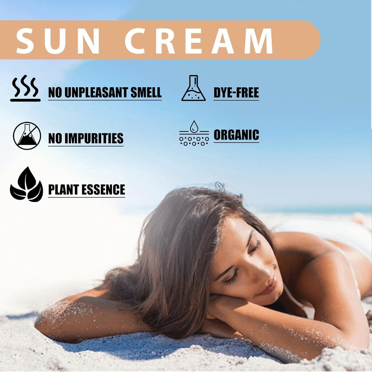 Relief Sun Organic Sunscreen SPF50,+++++PA++ Rice and Probiotics | Korean Skin Care
