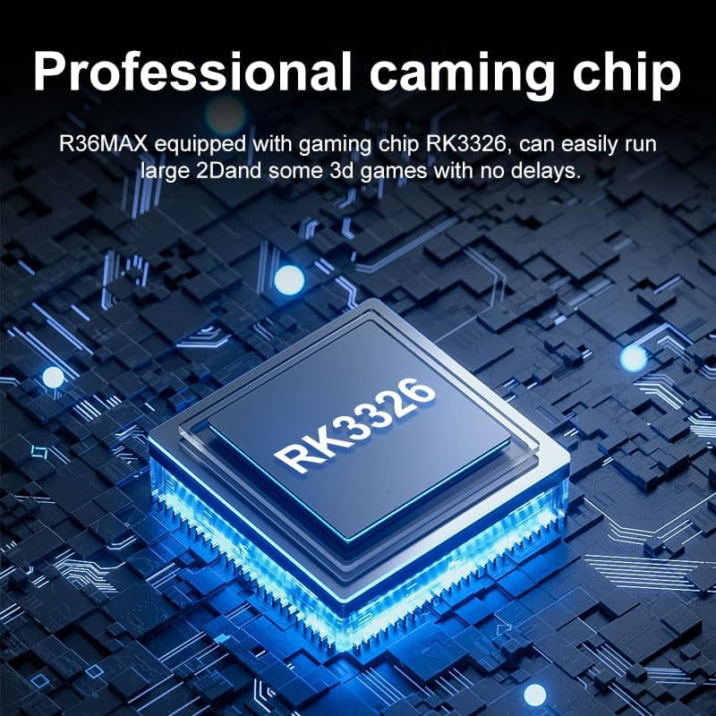 R36S Handheld Game Console, 3.5" Portable Video Gaming Player with Built in 3000+ Games, 