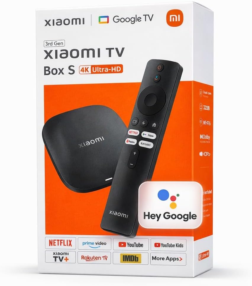 📺 Xiaoim Mi Box S – 4K Smart TV Box 🚀