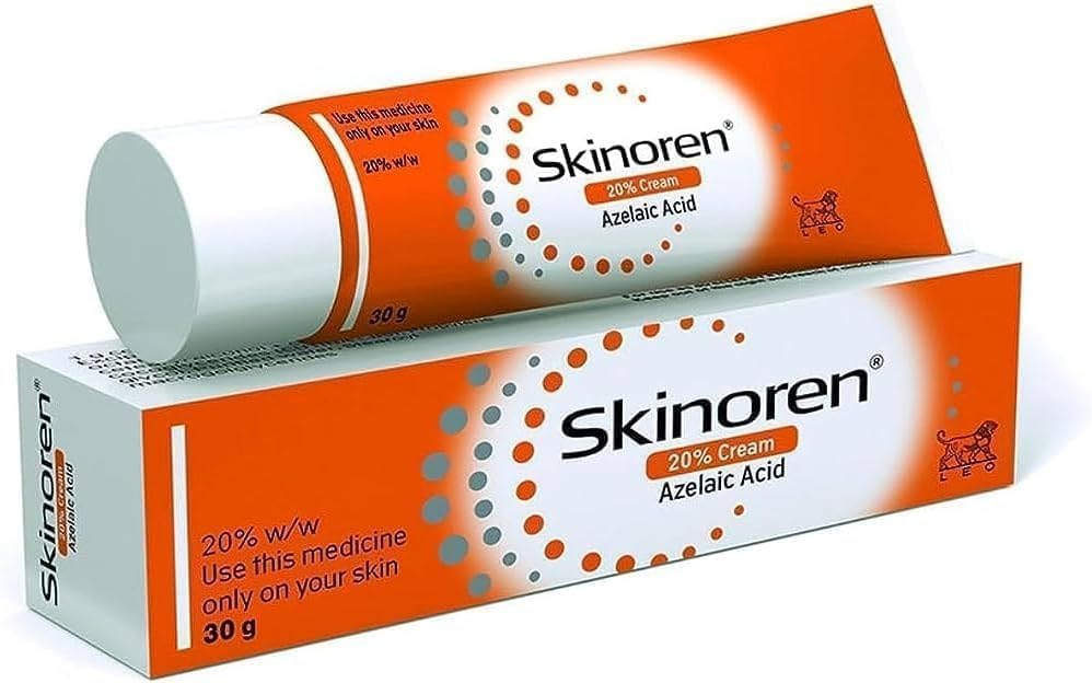 ASHAB AND SAFFRAN Skinoren Whitening Cream for All Skin Types (30g)
