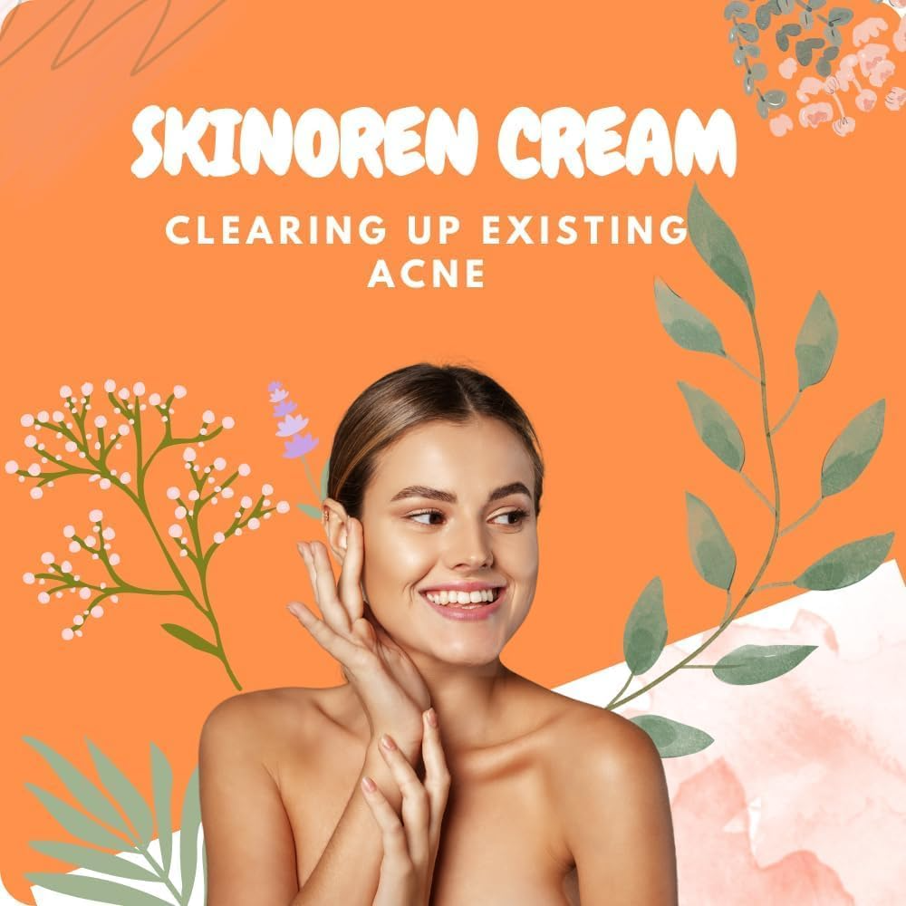 ASHAB AND SAFFRAN Skinoren Whitening Cream for All Skin Types (30g)