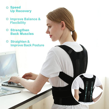 Posture Corrector Belt – Back & Shoulder Support
