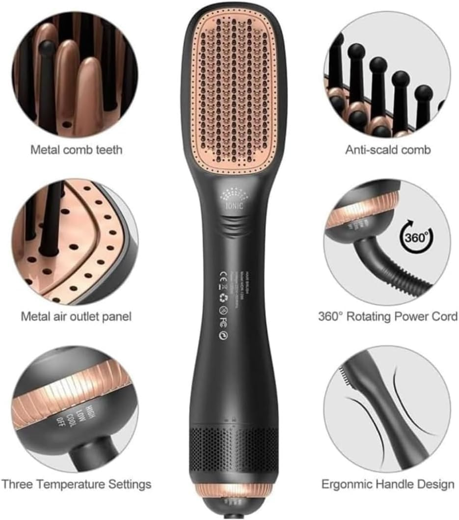 💨 Joy Professional 2 in 1 Hot Air Styling Comb – Air Styling & Drying System