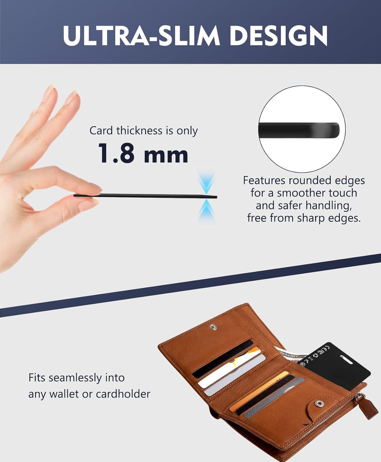 📍 Smart Wallet Tracker Card – Find Lost Items Instantly 🍎