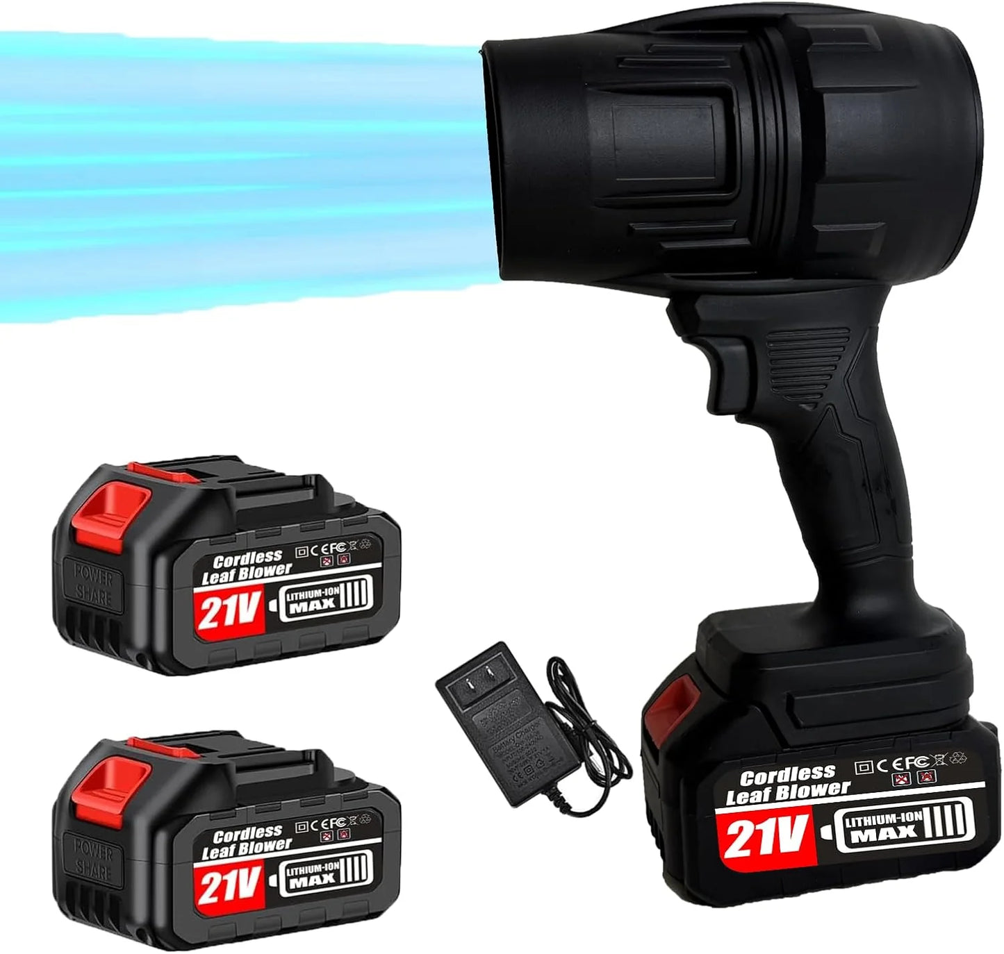 🍃 Cordless Leaf Blower – Powerful, Lightweight & Effortless Cleaning Solution 💨