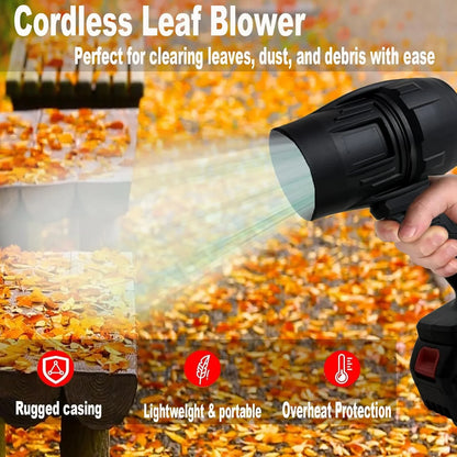 Cordless Leaf Blower – Powerful, Lightweight & Effortless Cleaning Solution