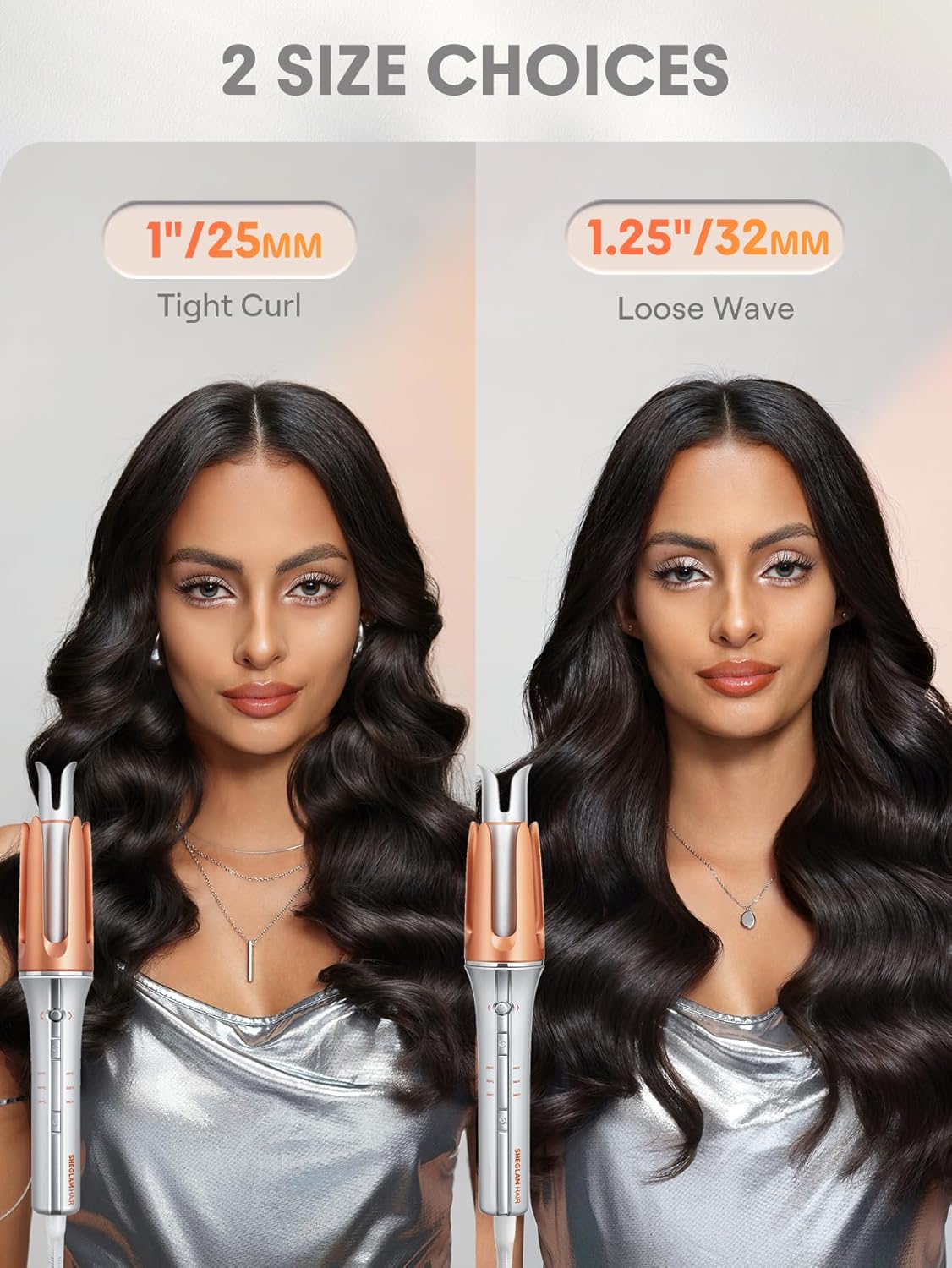 💖✨ SHEGLAM Auto Hair Curler – Perfect Curls in 60s