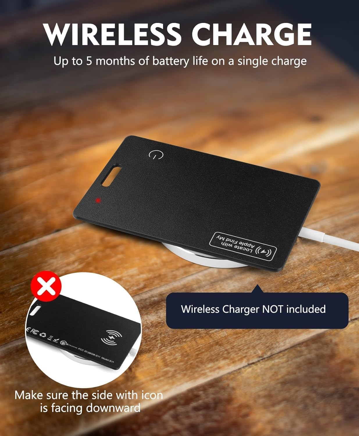 📍 Smart Wallet Tracker Card – Find Lost Items Instantly 🍎