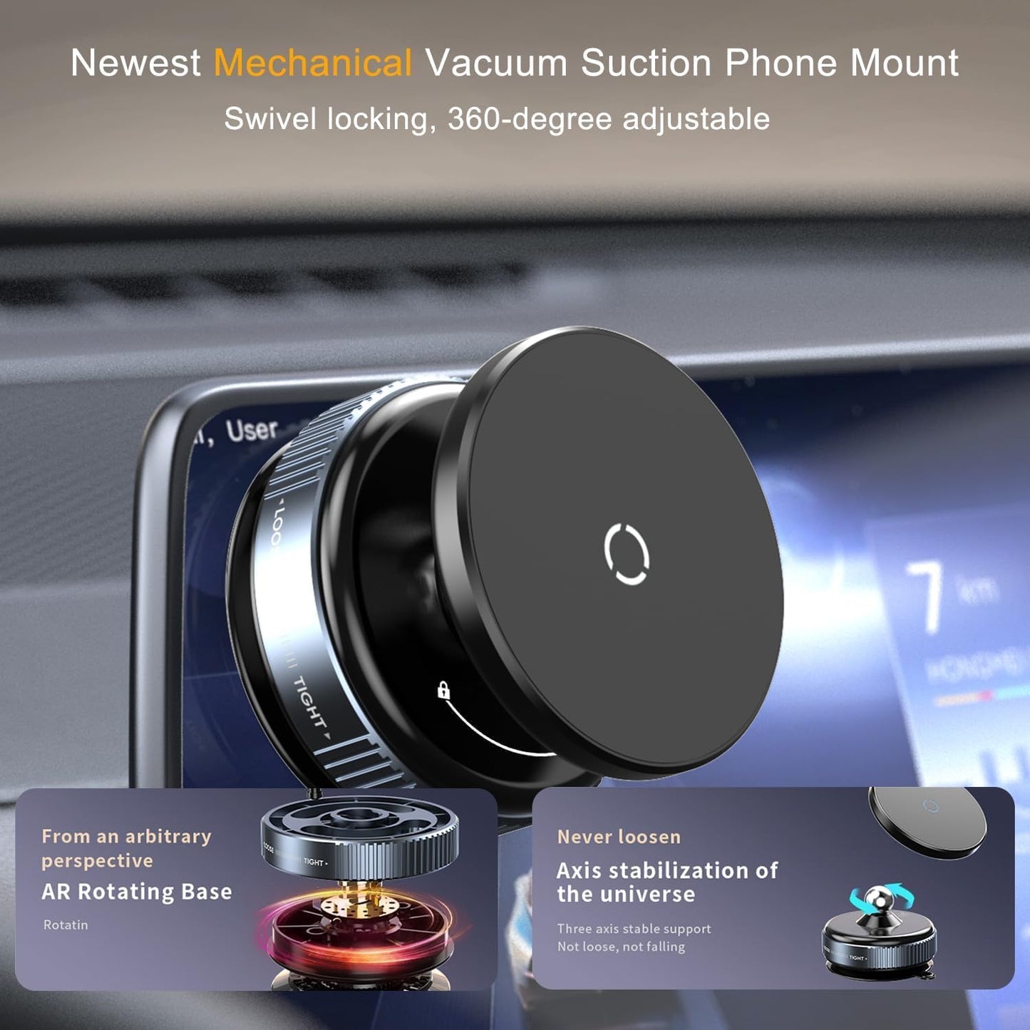 🧲 Magnetic Car Phone Holder 🚗📱