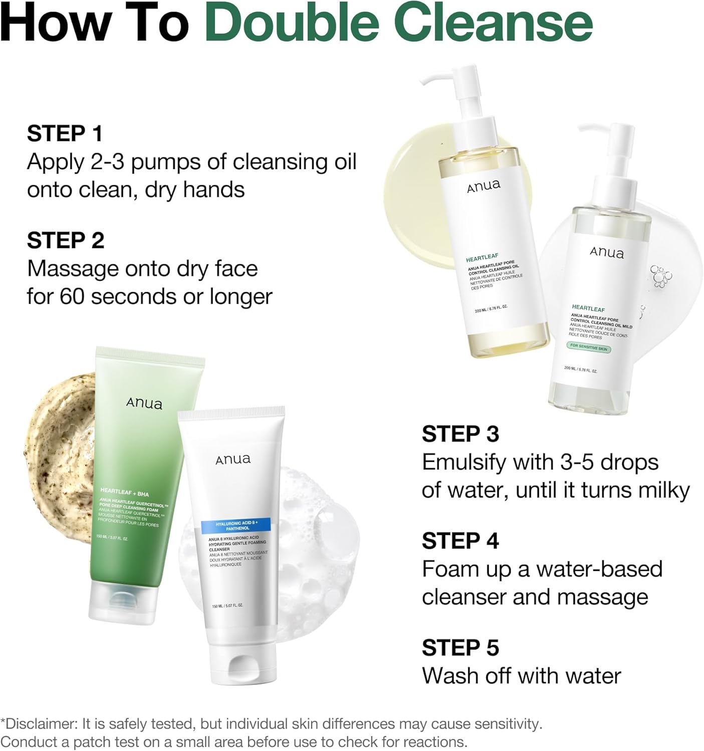 🌿 ANUA Heartleaf Pore Control Cleansing Oil – 6.76 fl oz / 200ml