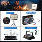 ☀️ Solar LED Flood Light 100W – Emergency Power Bank 🔦