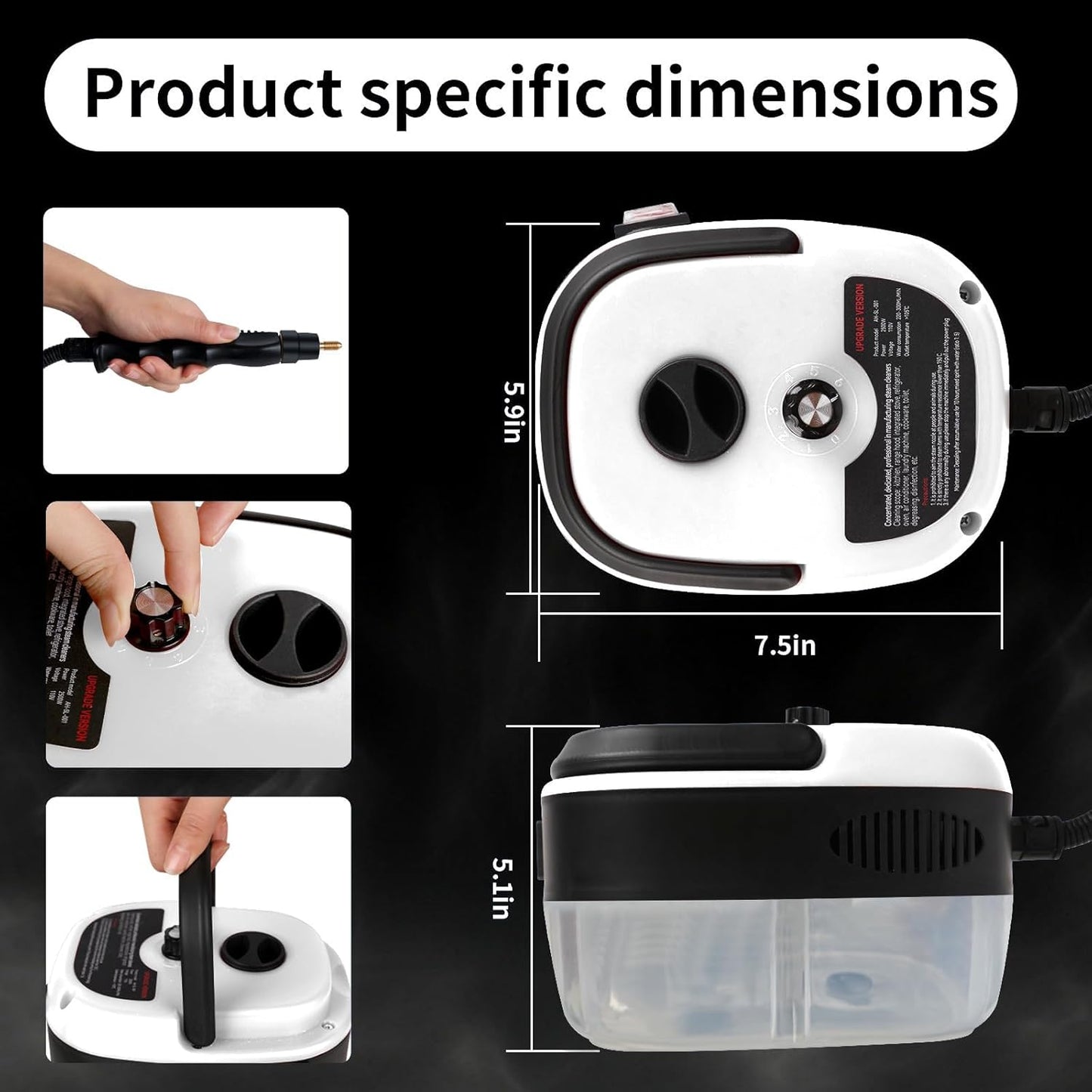 🔥High Pressure Steam Cleaning Machine for Home
