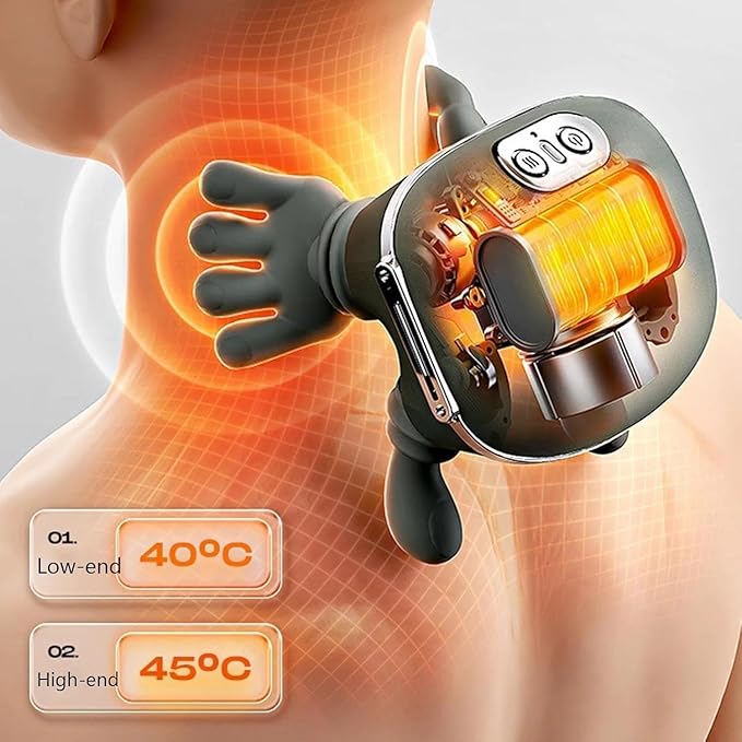 💆‍♂️ Deep Relaxation Shiatsu Neck & Back Massager