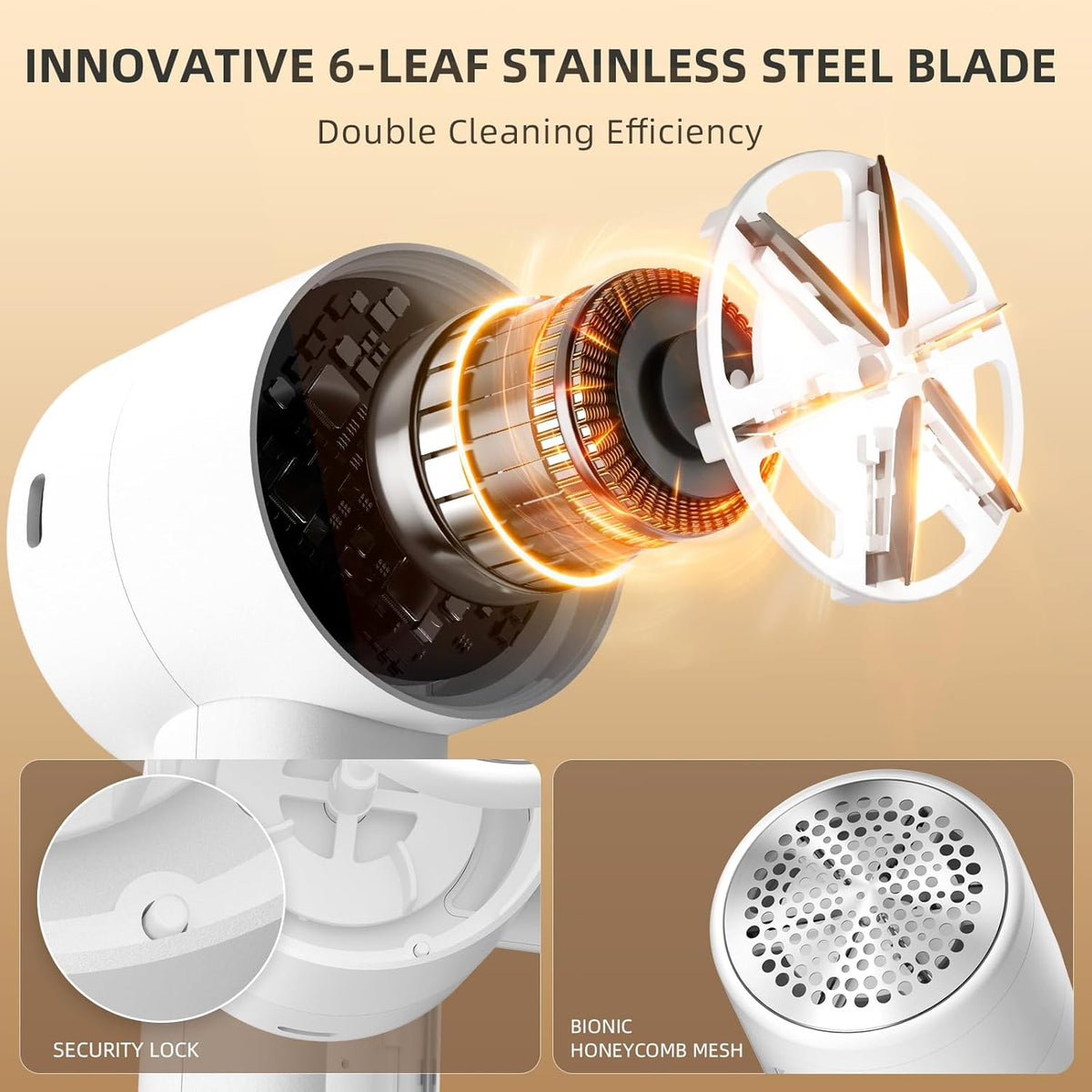 Electric Fabric Shaver – Rechargeable Lint & Pill Remover