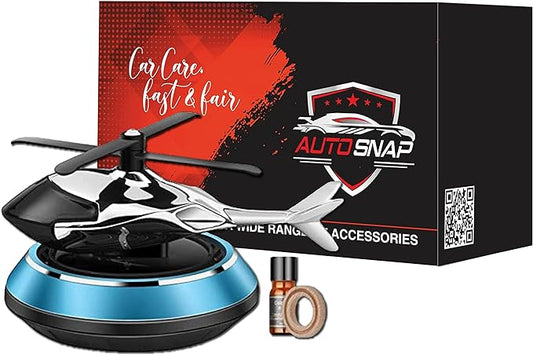 Solar Helicopter Car Air Freshener