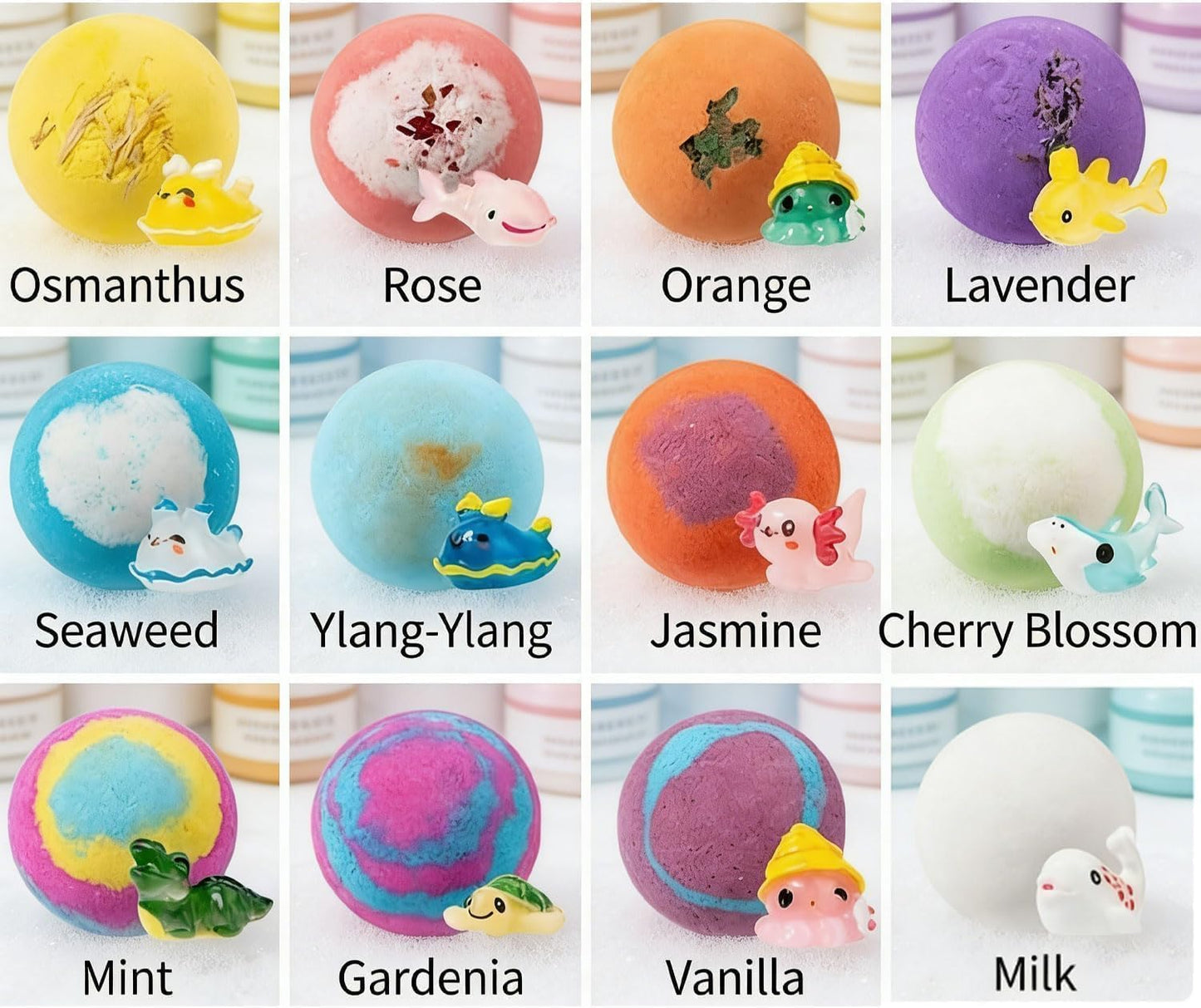 👉 🛁 Kids Bath Bombs with Surprise Toys – 12 Pack 🎁