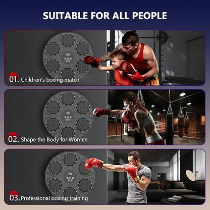 Smart Electronic Music Boxing Wall Target