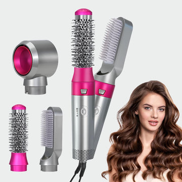 Blow Dryer Brush Set, Air Sculpt 3-In-1 Hot Air Brush Blow Dryer - Salon Blowout Styler for Smooth Curls 