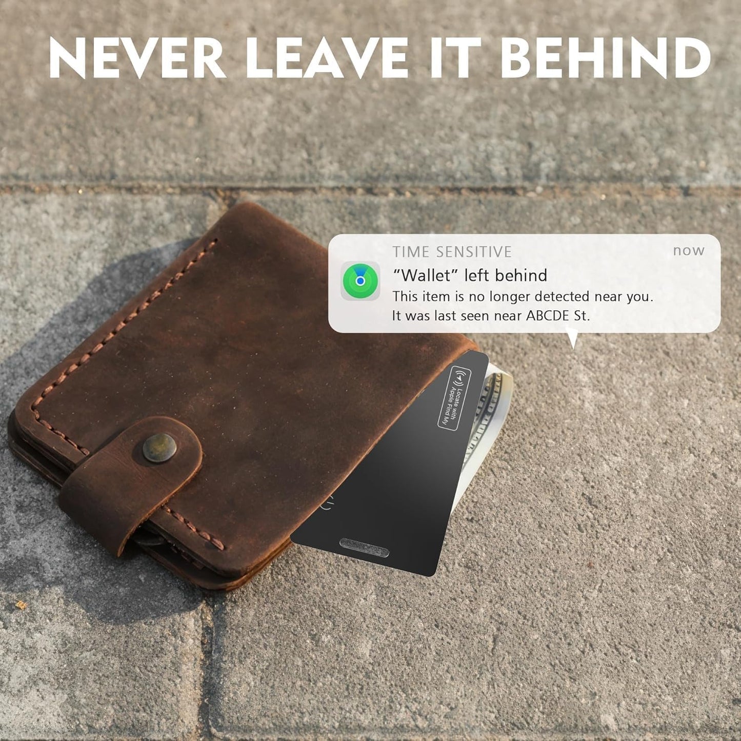 📍 Smart Wallet Tracker Card – Find Lost Items Instantly 🍎