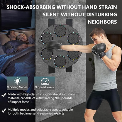 Smart Electronic Music Boxing Wall Target
