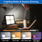 ☀️ Solar LED Flood Light 100W – Emergency Power Bank 🔦