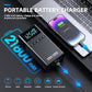 🚗⚡ Heavy-Duty Car Battery Booster & Tire Inflator