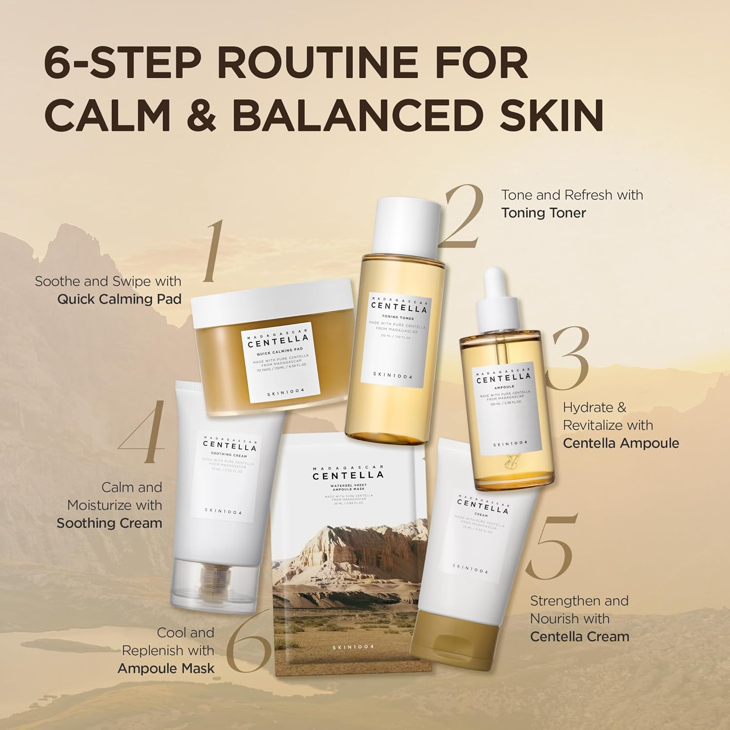 🌿 SKIN1004 Madagascar Centella Asiatica Ampoule Serum – 100ml