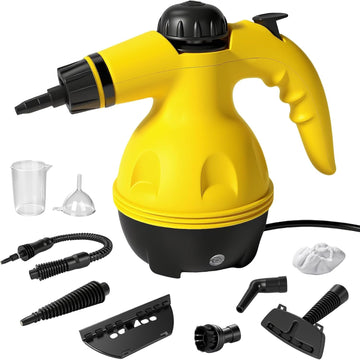 Handheld Steam Cleaner for Home, Powerful Pressurized Steam Cleaner Natural Steamer for Cleaning Car