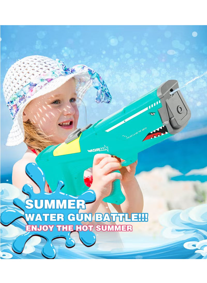 🔫 Electric Water Gun with LED Lights & 10m Range