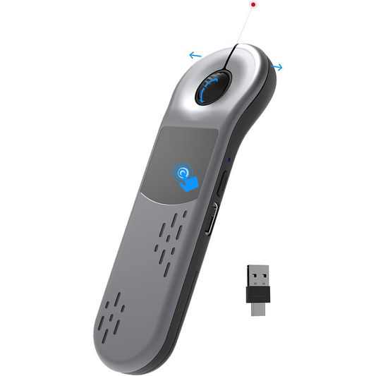 D13 Pro Rechargeable Multi-Functional Air Laser Mouse for Pc/Ios/Android with Touchpad Wireless Presentation