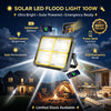 Solar LED Flood Light 100W – Emergency Power Bank