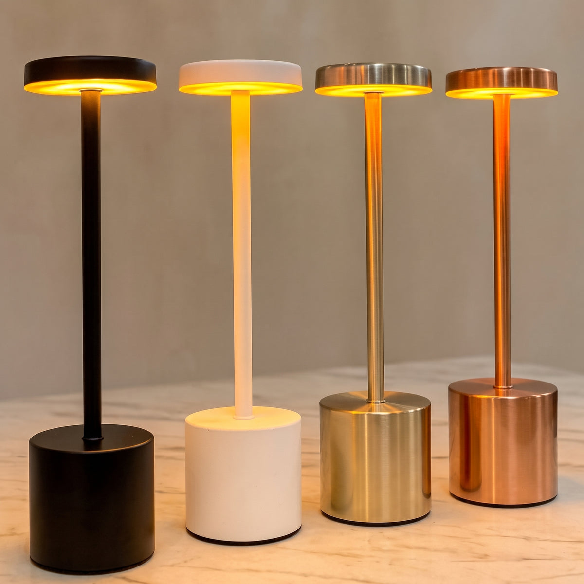 Rechargeable LED Table Lamp – Cordless Dimmable Light