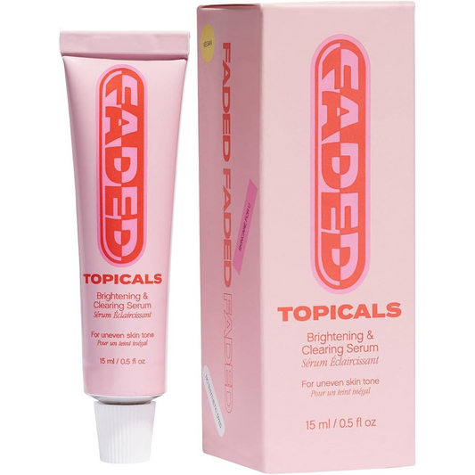 Topicals Mini Faded Serum for Dark Spots & Discoloration, Neutral, 15 ml, 0.5 fl oz