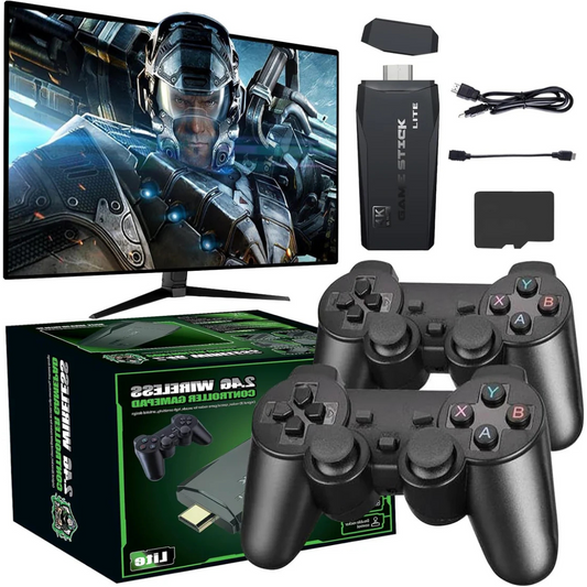 M8 PRO Wireless Game Console - Retro Gaming Consoles with Built in Classic Games, 9 Classic Emulators