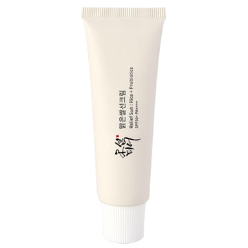 Relief Sun Organic Sunscreen SPF50,+++++PA++ Rice and Probiotics | Korean Skin Care