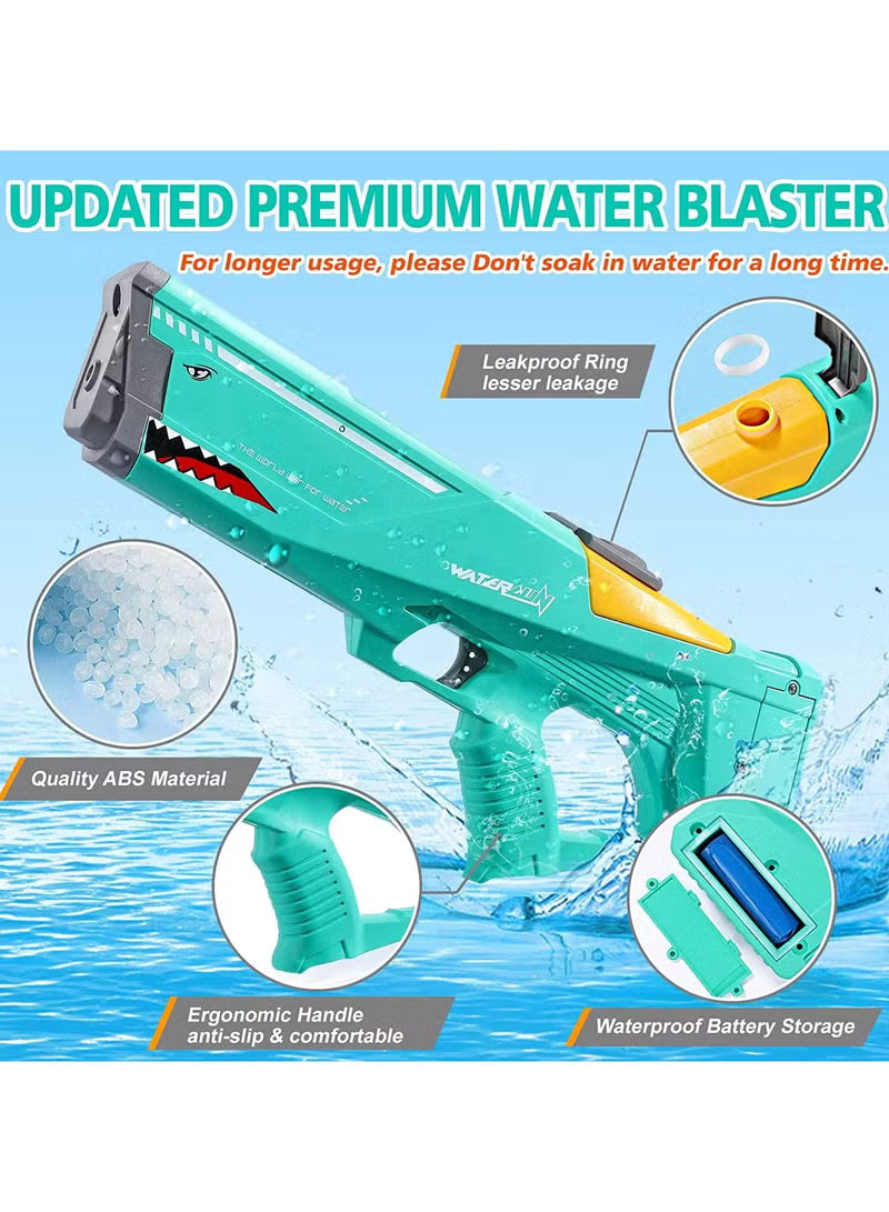 🔫 Electric Water Gun with LED Lights & 10m Range