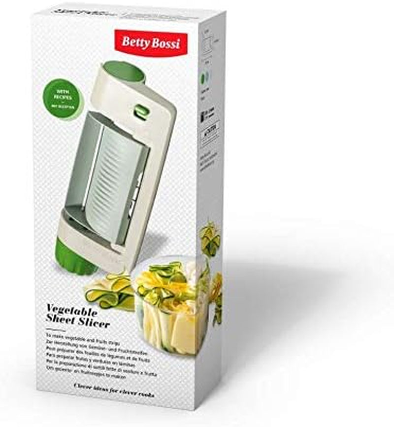 Veggie Sheet Slicer, Green, Plastic, Fruit and Vegetable Cutter