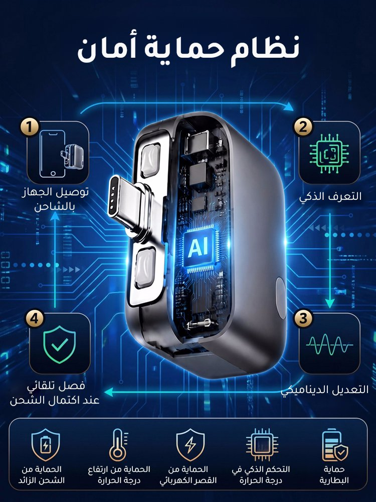 🔋Smart Auto Cut-Off Charger Adapter – Battery Protection Fast Charger⚡
