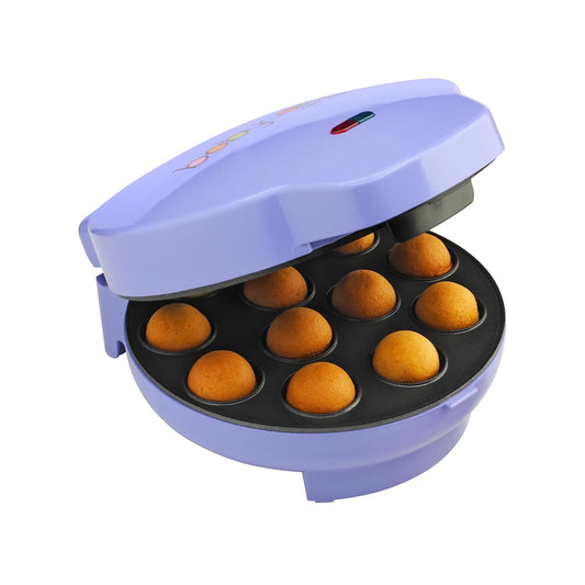 Cake Pop Maker by Select Brands - Kit for Birthdays & More - Includes Decorating Stand & 50 Sticks 